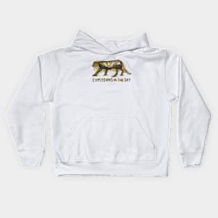 Tiger Explossions Kids Hoodie